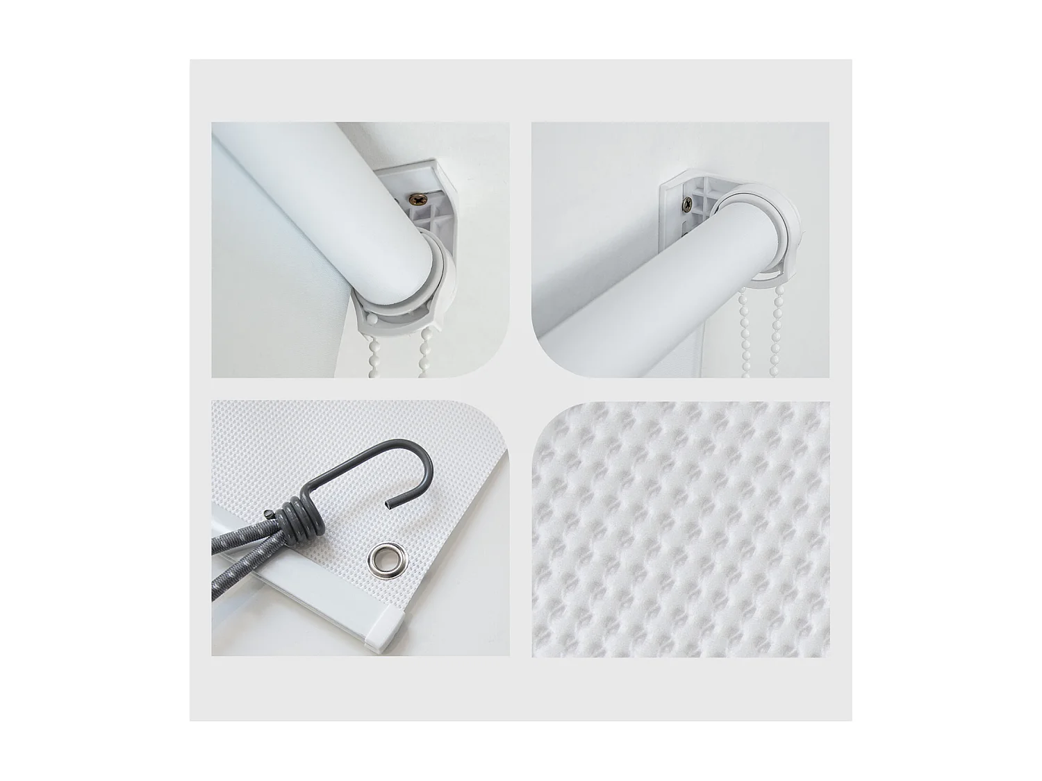 Store enrouleur extérieur moderne - 50x180 cm - Rideau de balcon pour navires, stores enrouleurs de balcon, rideau de protection solaire