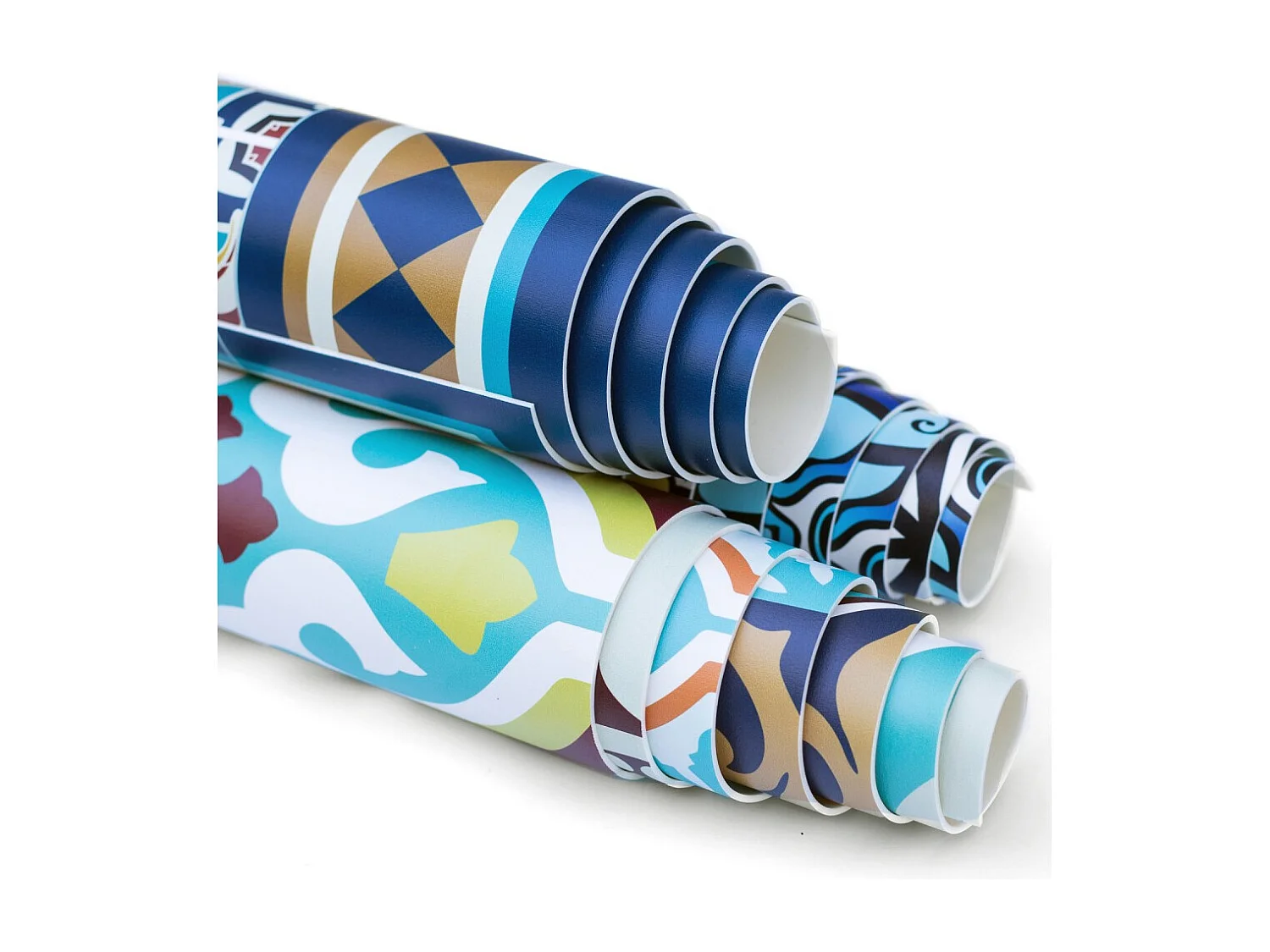 Tapijt Vinyl 70cm Decoratie Rond PVC Waterdichte voor Woonkamer Keuken - Hawaiiaanse bladeren