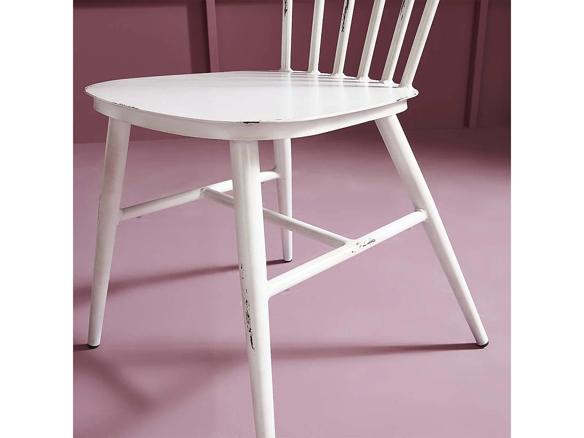 Lot de 2 Chaises en aluminium - Louise