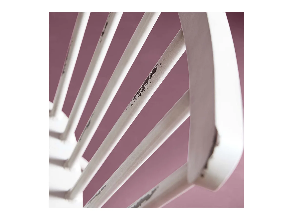 Lot de 2 Chaises en aluminium - Louise