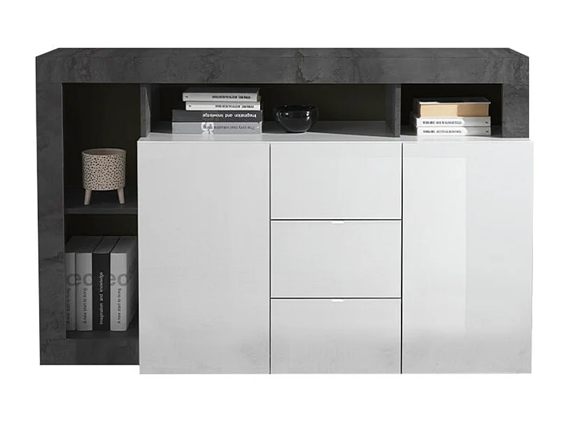 Buffet 2 porte 3 cassetti Francfort - L146 cm