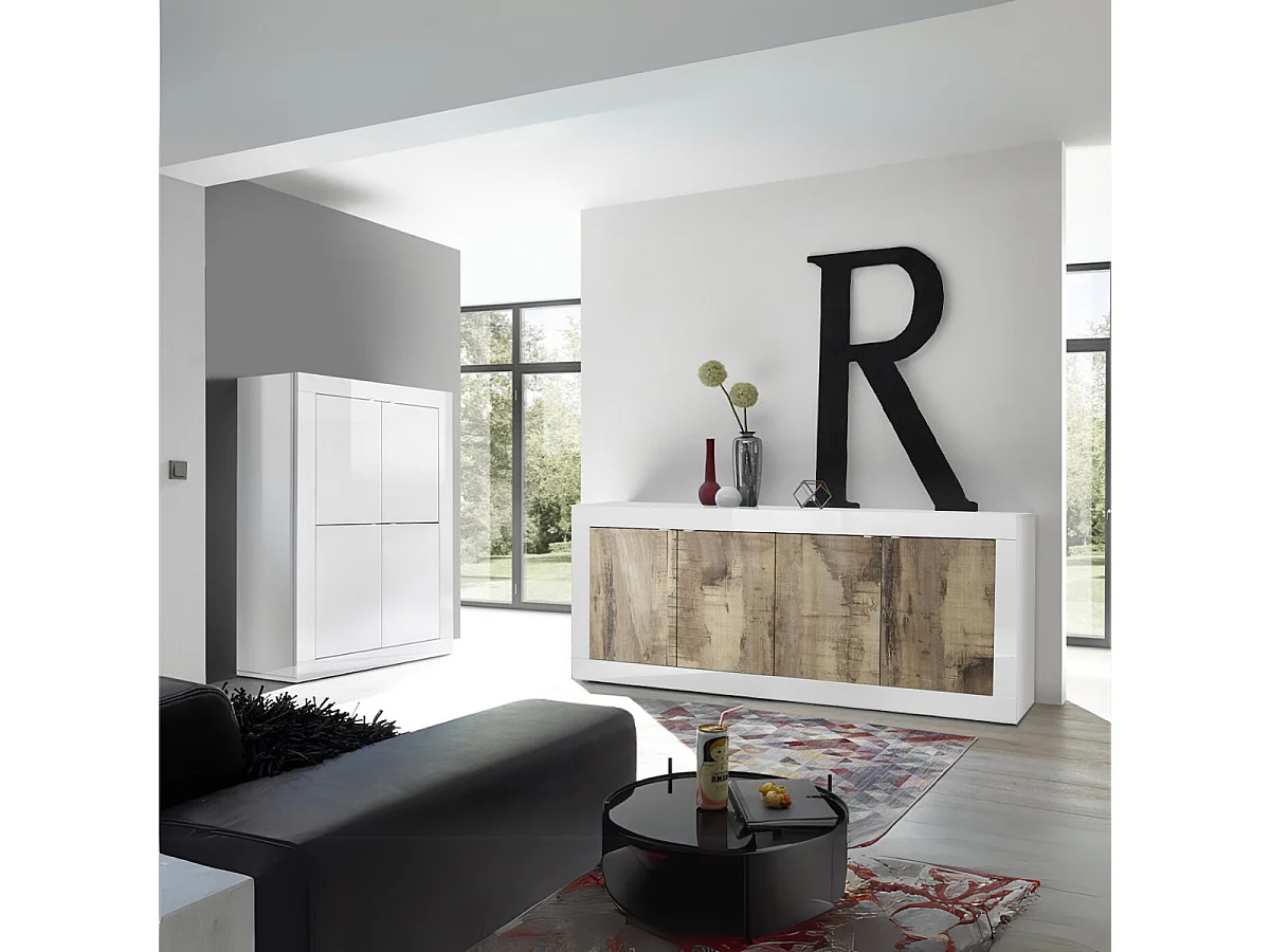 Buffet 4 Türen Initial - L207 cm