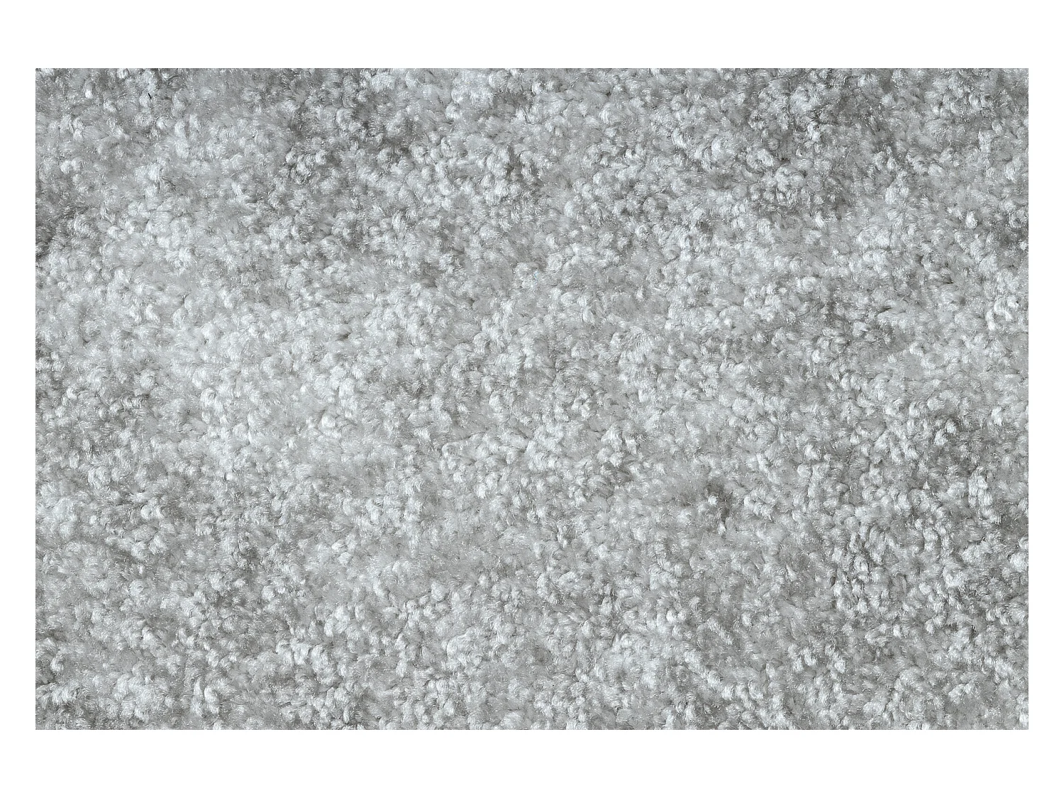 Teppich rund POZZOLANA Silber cercle 133 cm