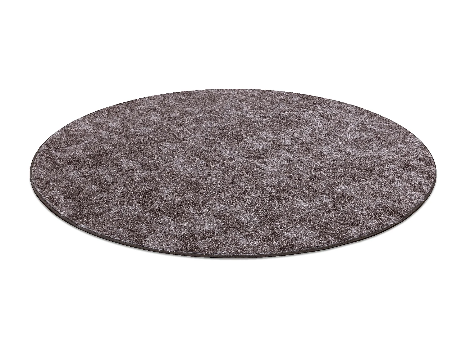 TAPIS cercle POZZOLANA marron 44 cercle 133 cm
