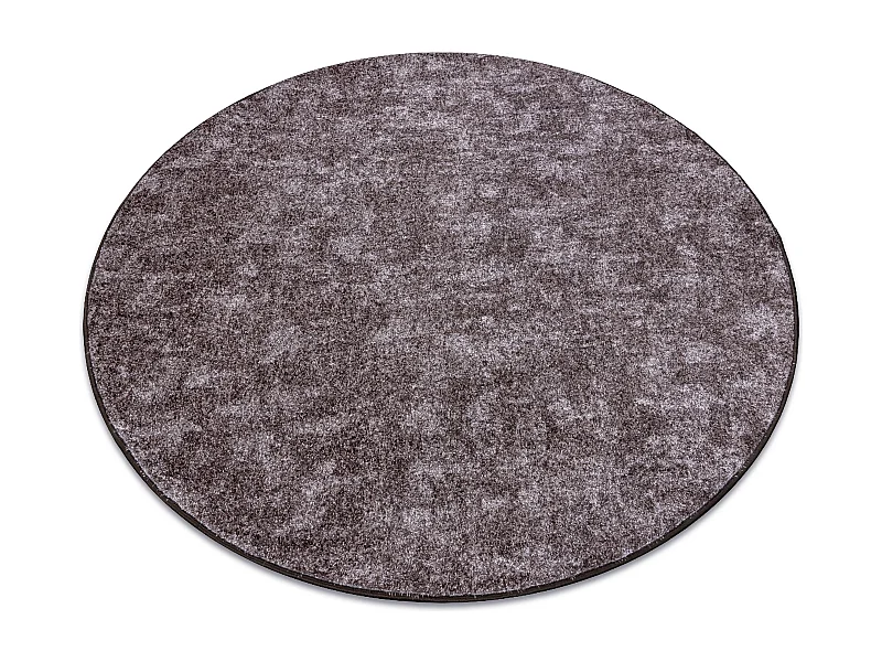 TAPIS cercle POZZOLANA marron 44 cercle 133 cm