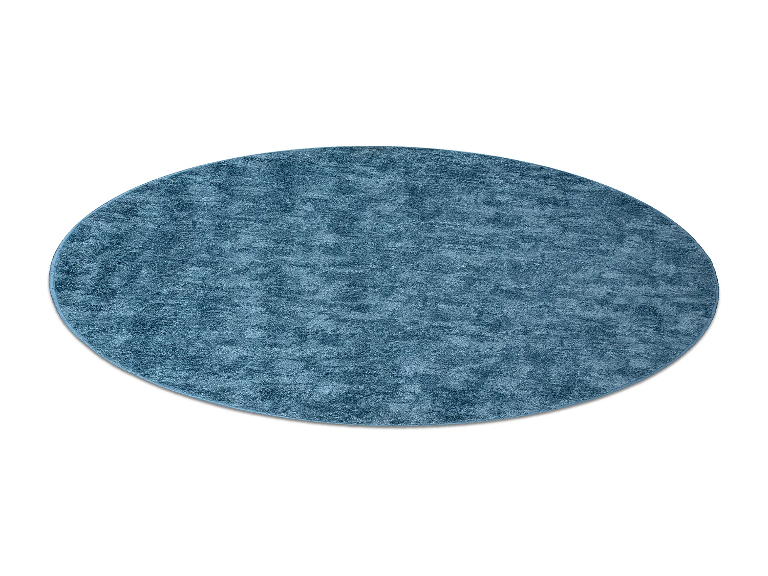Teppich rund POZZOLANA blau cercle 133 cm