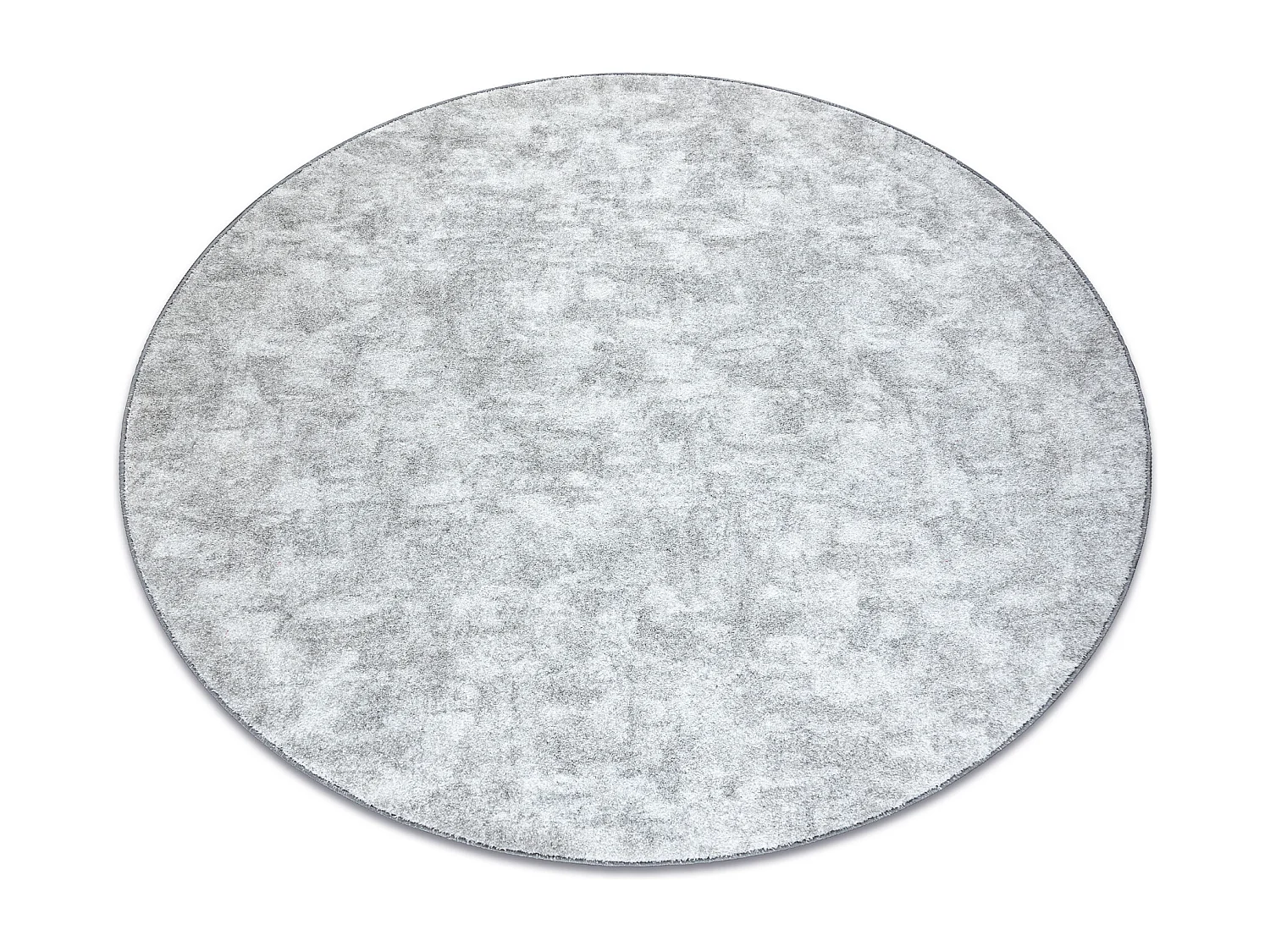 TAPIJT ROND POZZOLANA zilver cercle 150 cm