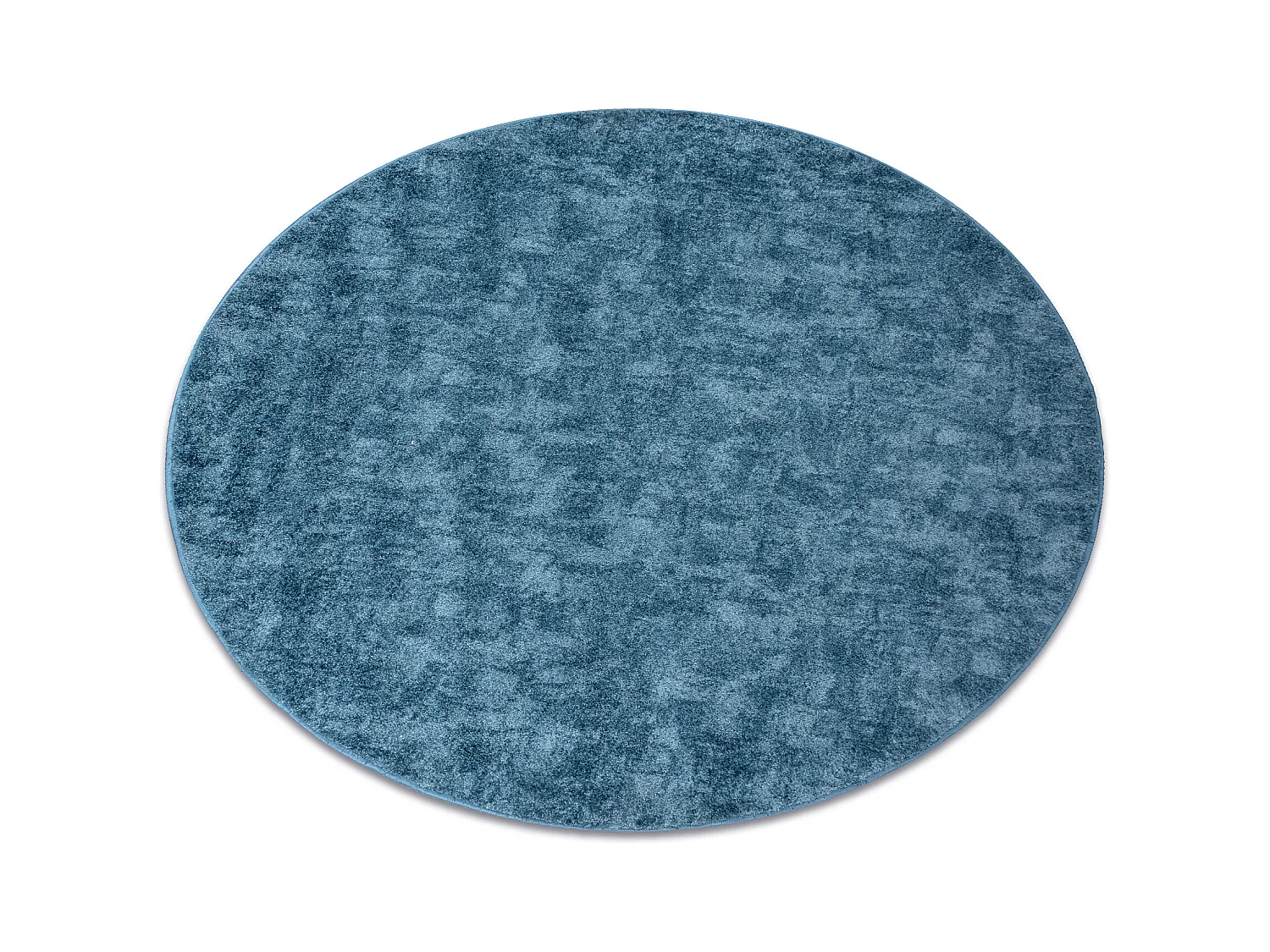TAPIS cercle POZZOLANA bleu cercle 100 cm