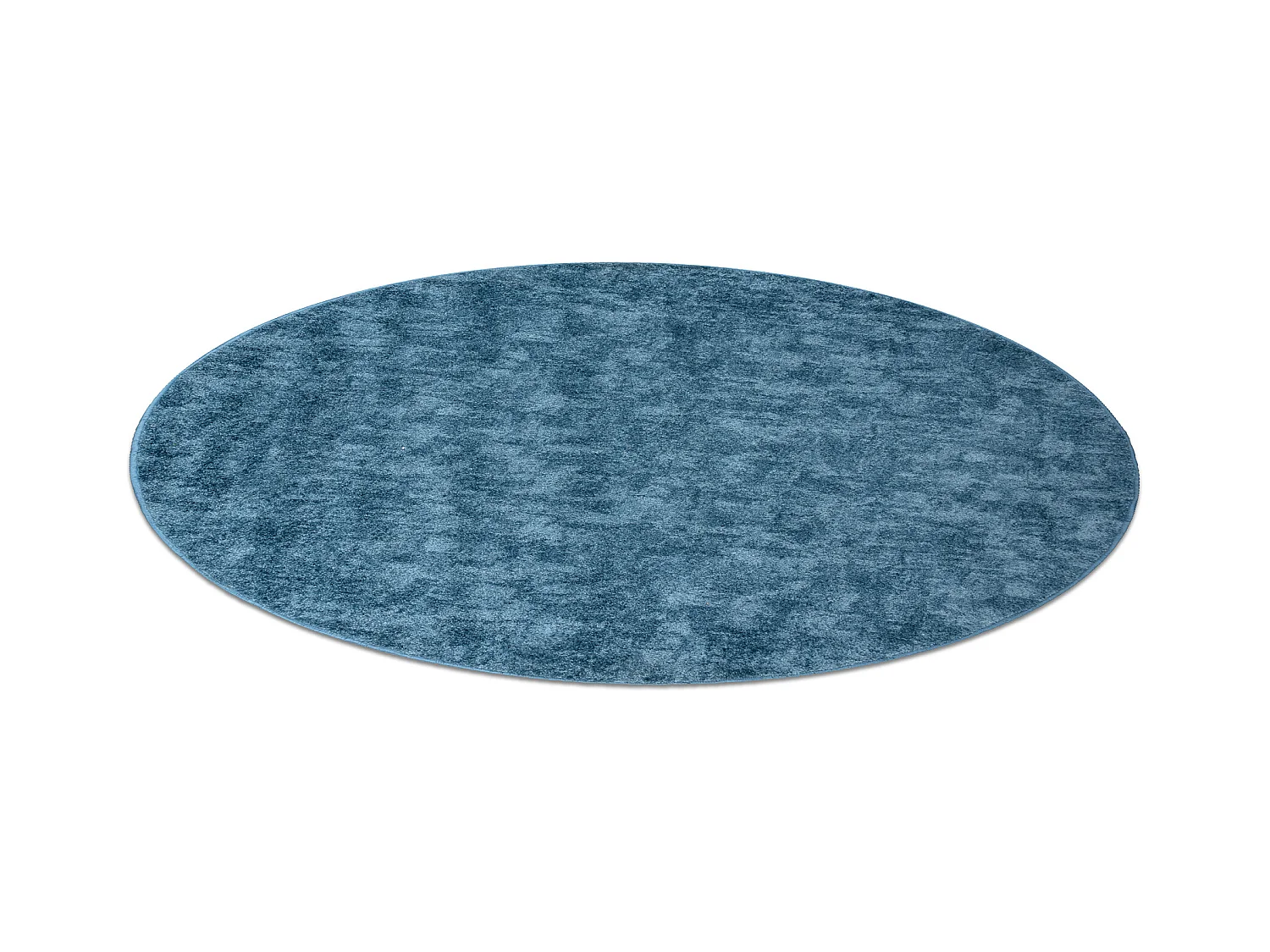 TAPIS cercle POZZOLANA bleu cercle 100 cm