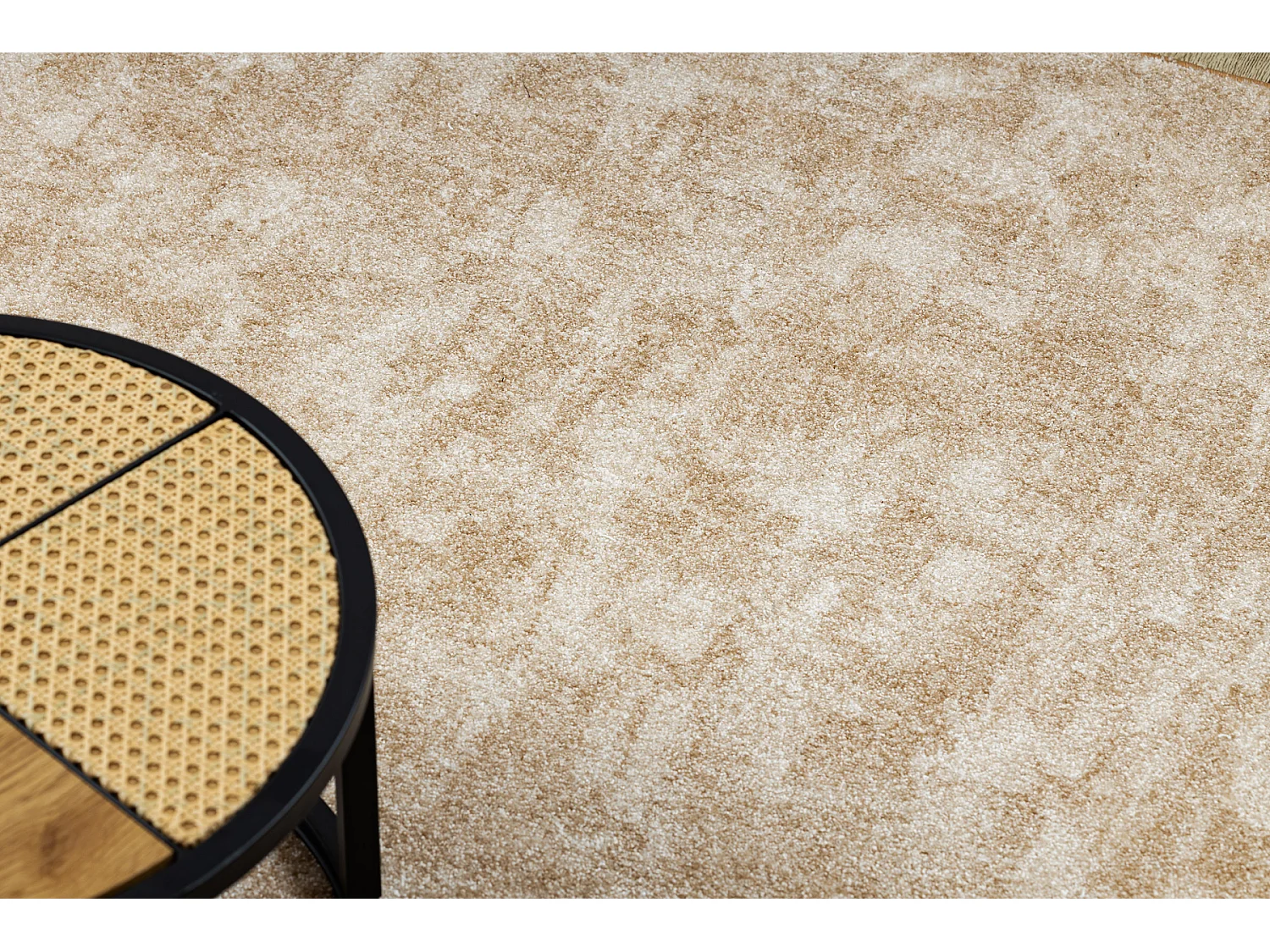 Teppich rund POZZOLANA beige cercle 200 cm