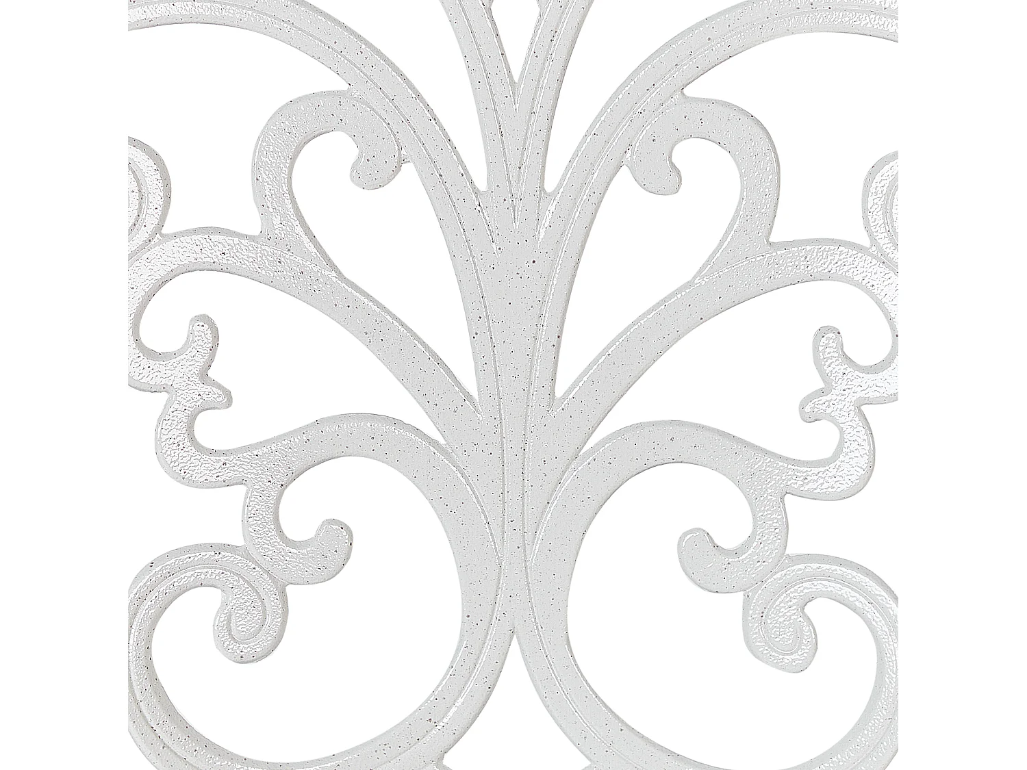 Lot de 2 chaises de jardin TRIORA Métal Blanc cassé