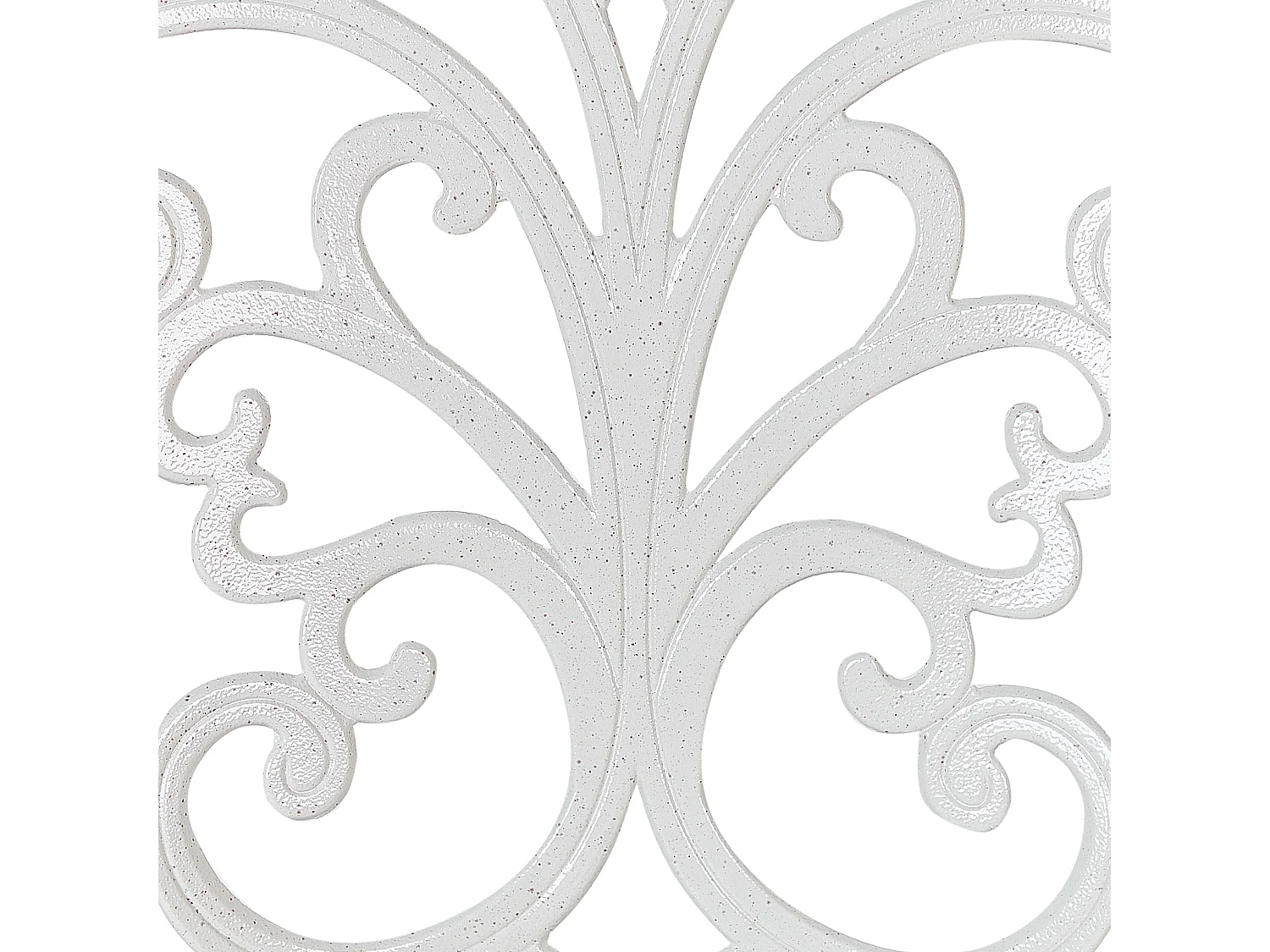 Lot de 2 chaises de jardin TRIORA Métal Blanc cassé