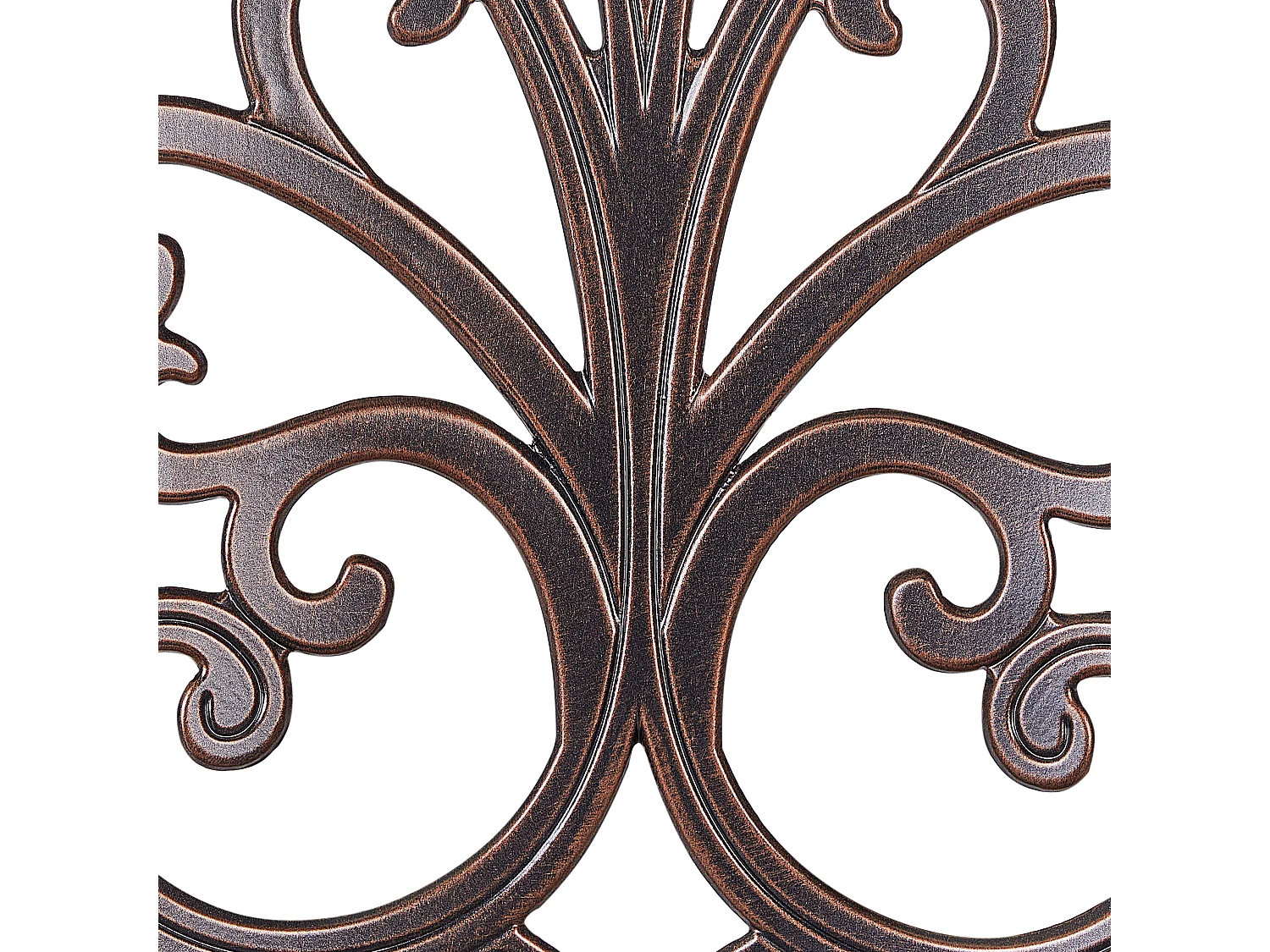 Lot de 2 chaises de jardin TRIORA Métal Marron