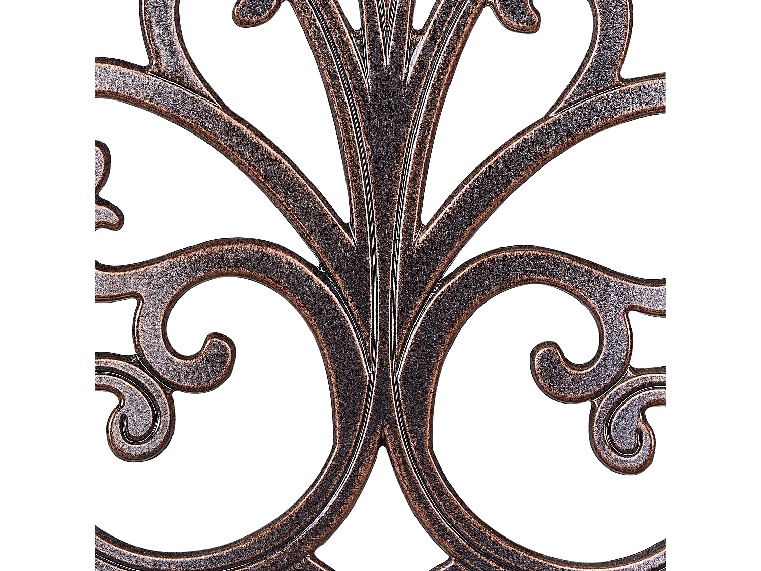 Lot de 2 chaises de jardin TRIORA Métal Marron