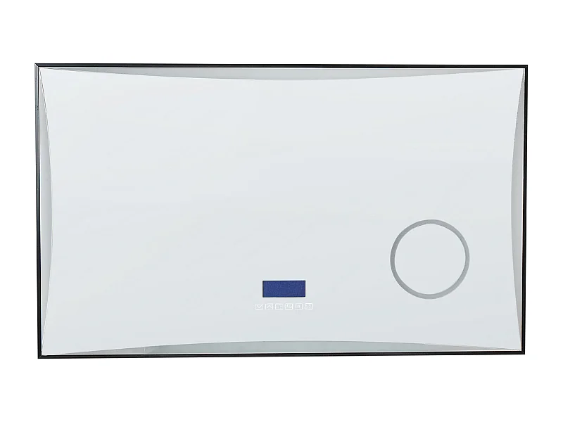 LED-Badezimmer-Spiegel ONLAY 100 cm 60 cm Silber