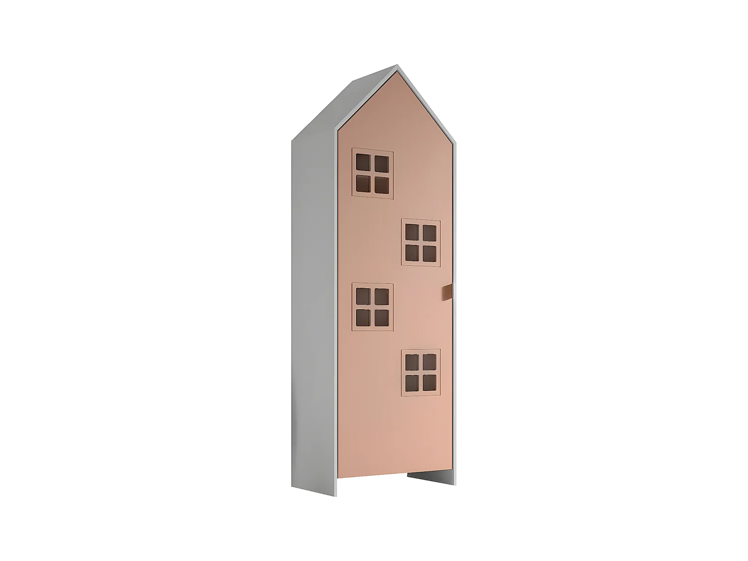 Agami - Armoire enfant en bois - Rose