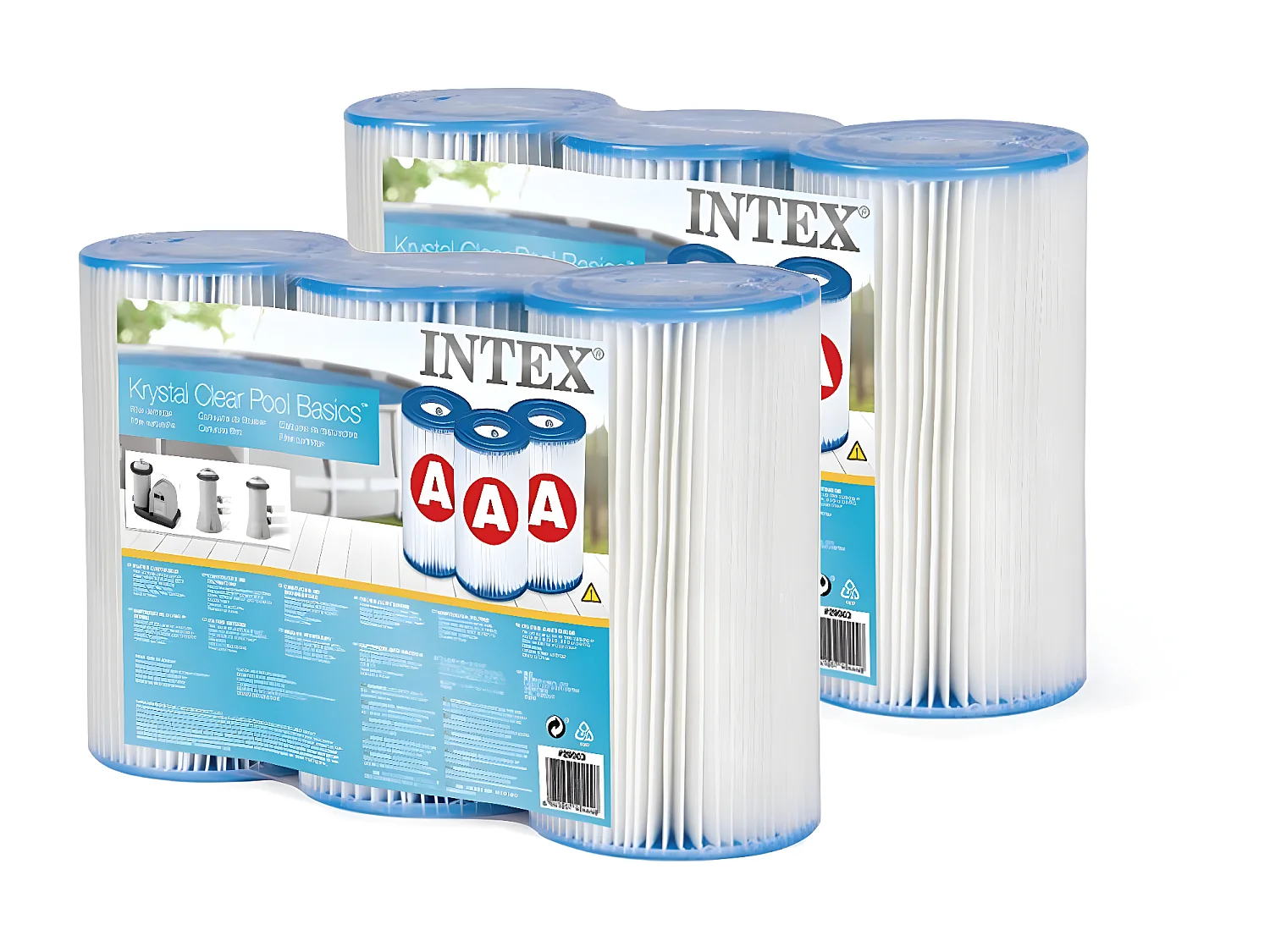 6 cartouches de filtration A - Intex
