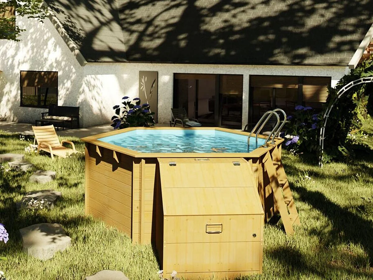 Coffre de filtration piscine hauteur 1,31 m - Gré