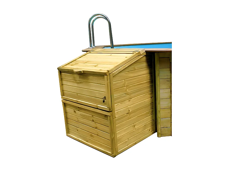 Coffre de filtration piscine hauteur 1,31 m - Gré