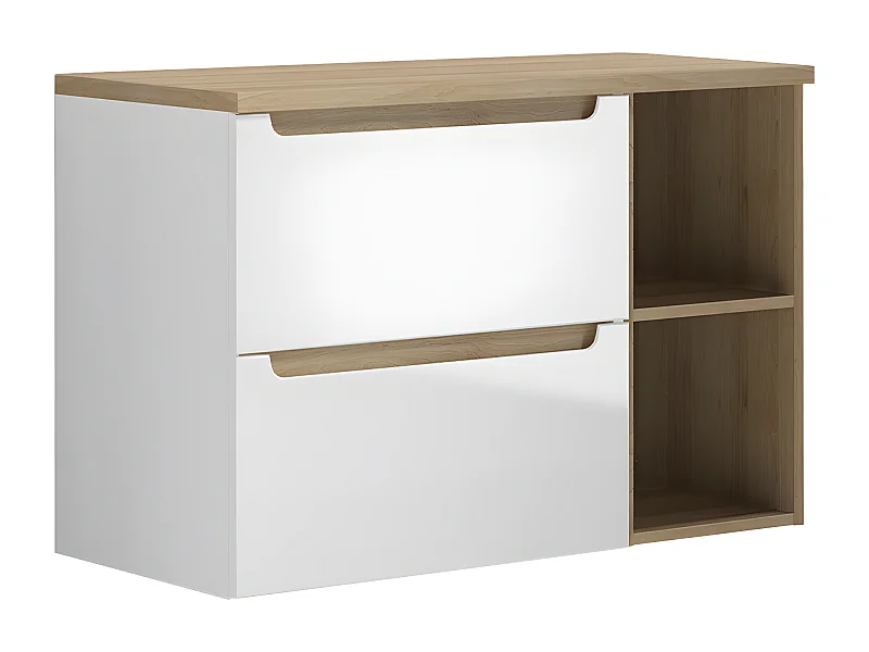 Móveis para lavatório Livia branco 90cm