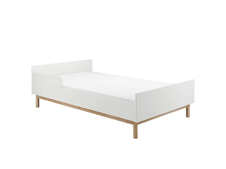 Pinio Miloo 120x200 bed inclusief lattenbodem Wit