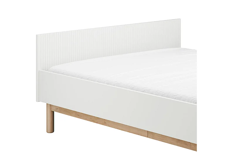 Pinio Miloo 120x200 bed inclusief lattenbodem Wit