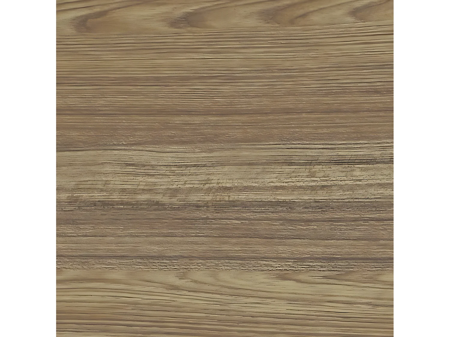 Tavolino rotondo MATIS in stile mid-century con finitura in melaminico effetto quercia - Diametro 80 cm