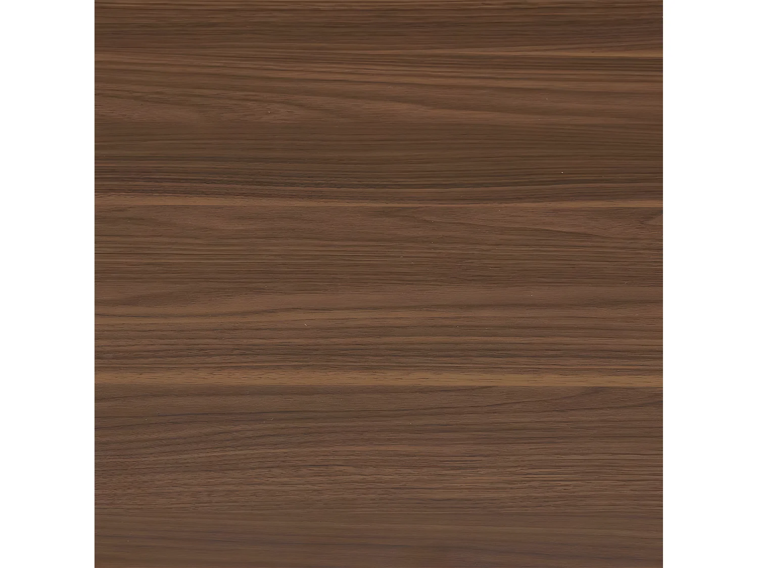 Table basse rectangulaire dimensions 110 x 60 cm en finition mélaminé imitation noyer - MATIS