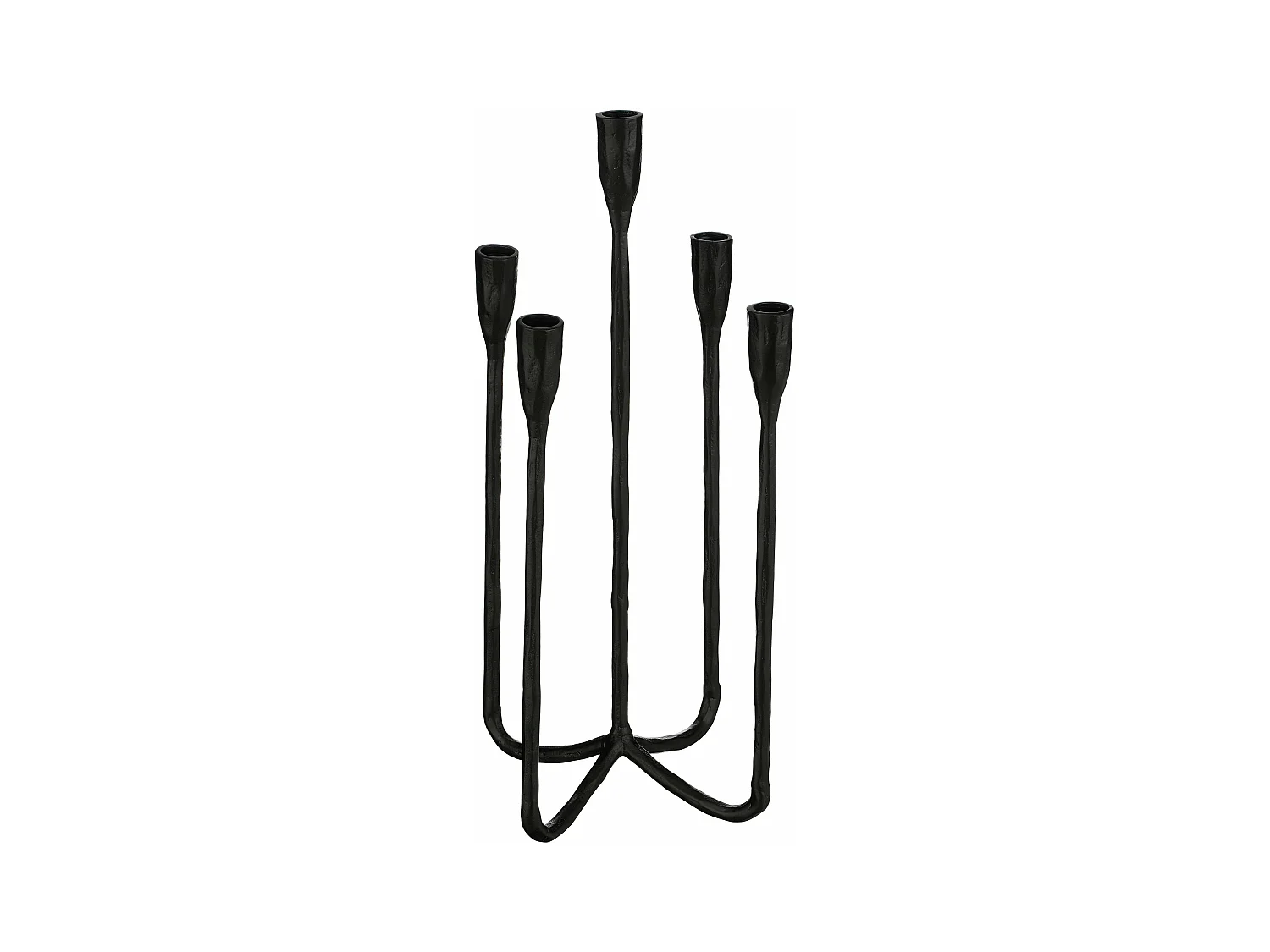 Chandelier en aluminium - 23 x 23 x 44 - Noir - CHRISTY