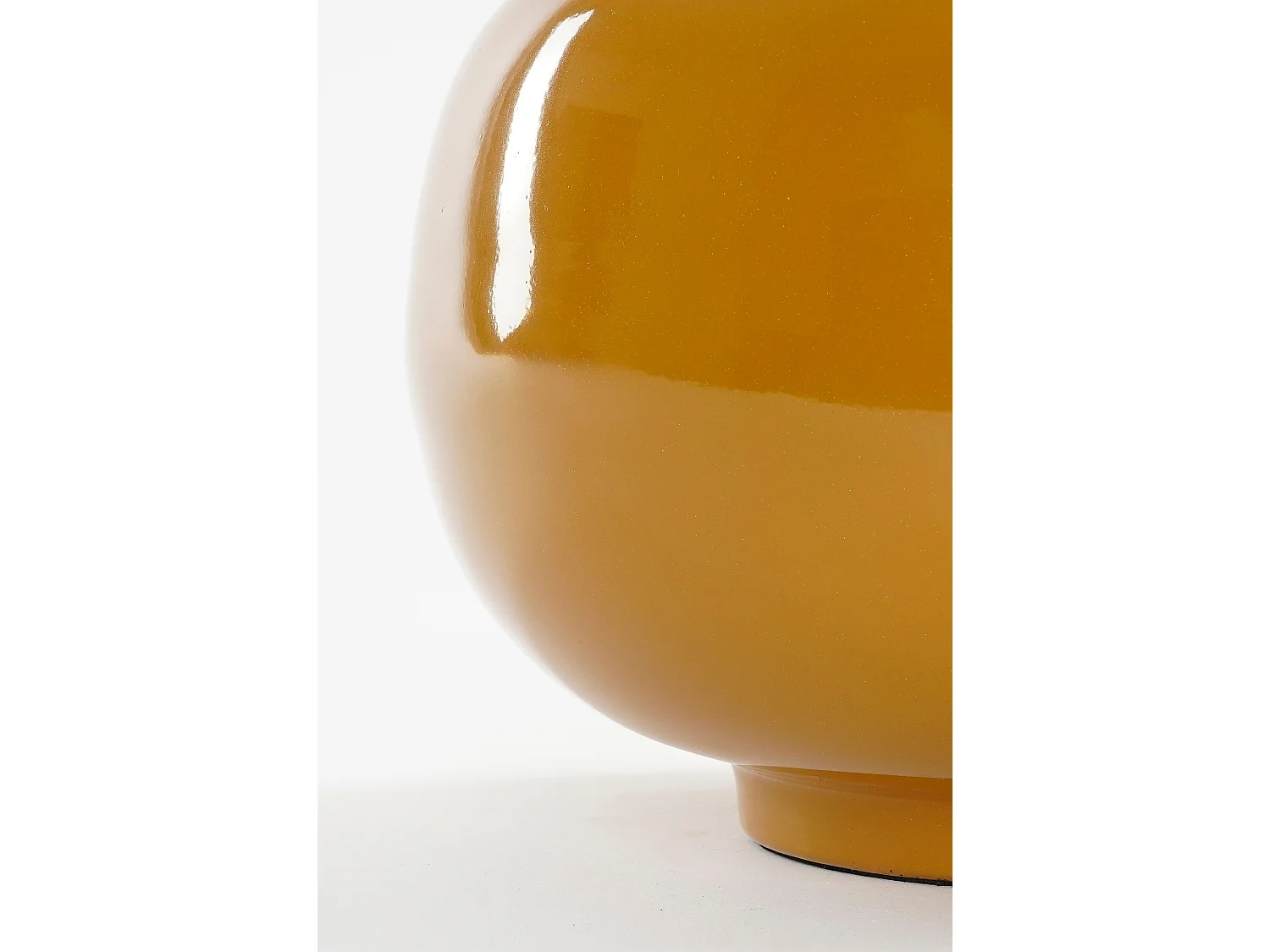 Vase en fer - 26 x 26 x 37 - Marron - BOYD