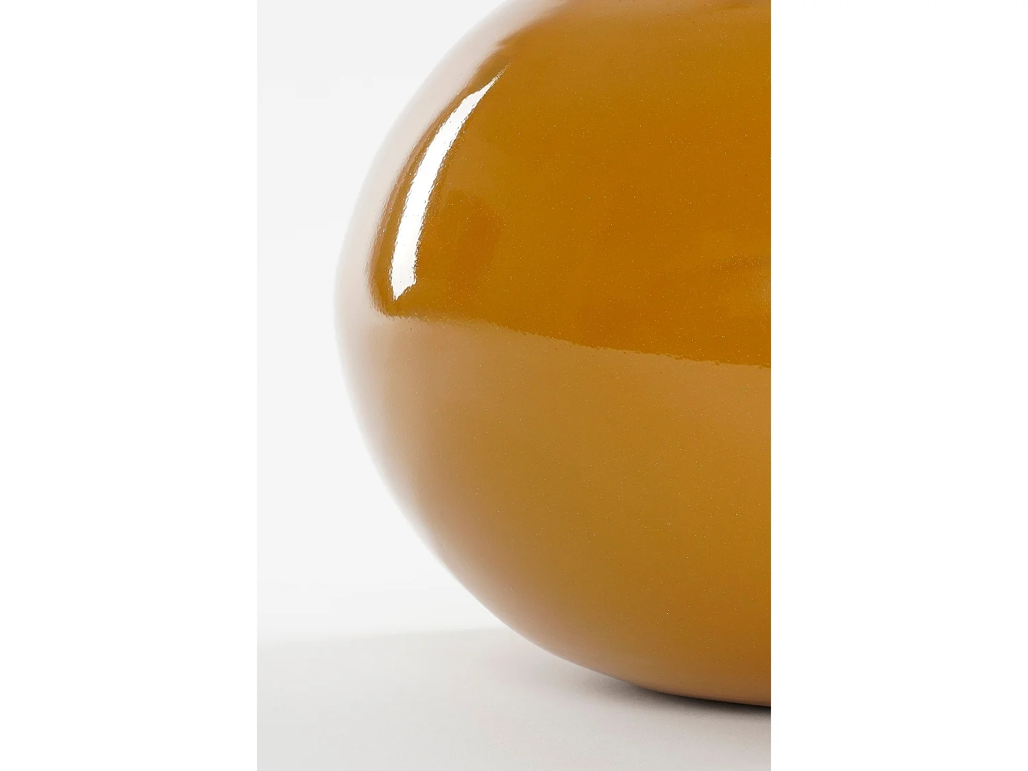 Vase aus Eisen - 25 x 25 x 36 - Braun - BOYD