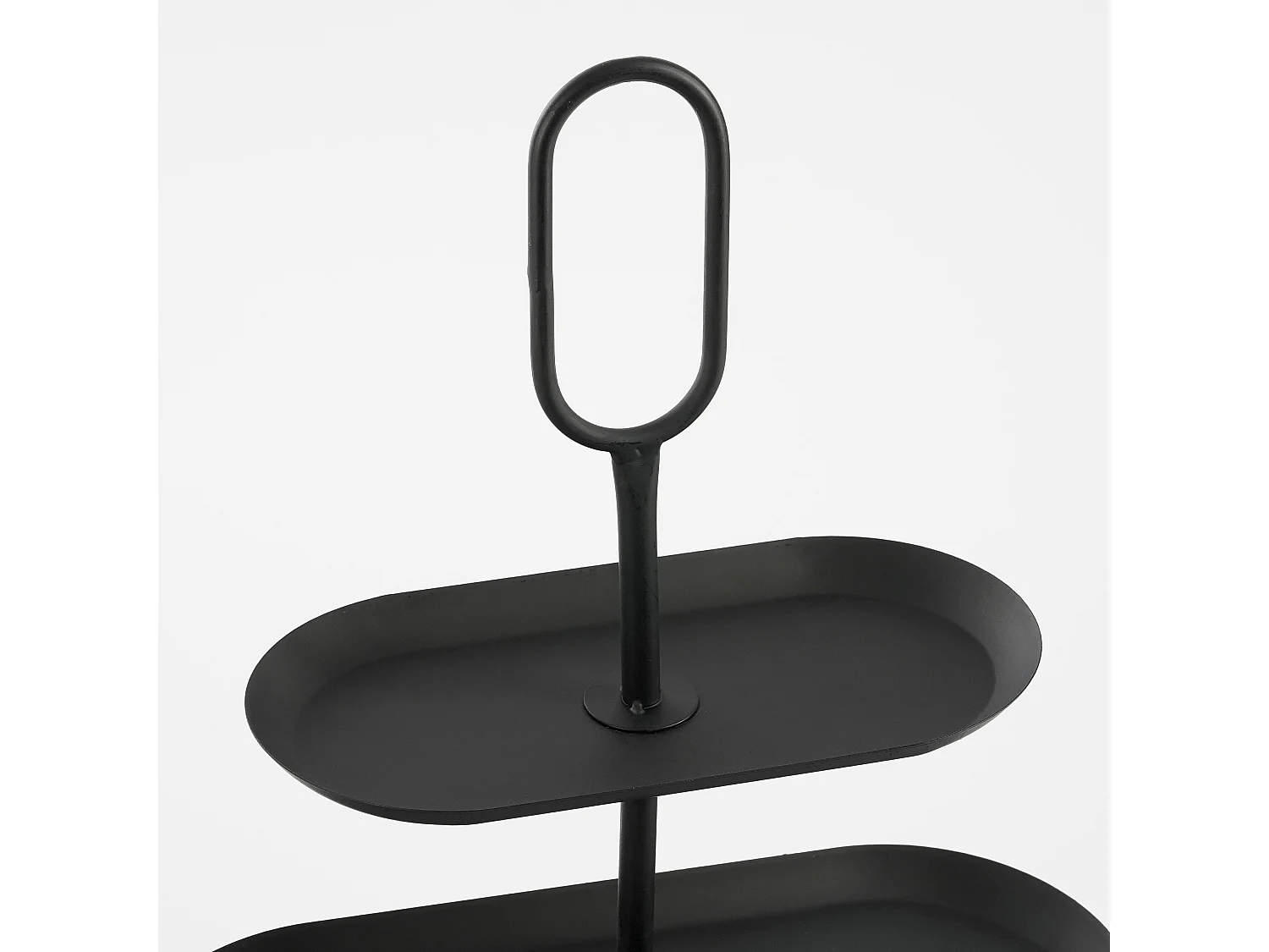 Etagere aus Eisen - 48 x 20 x 55 - Schwarz - RAMA