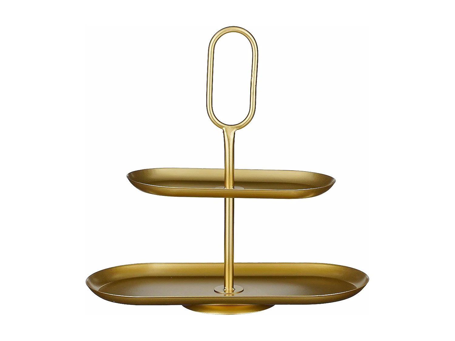Etagère van ijzer - 38 x 17 x 37 - Goud - RAMA