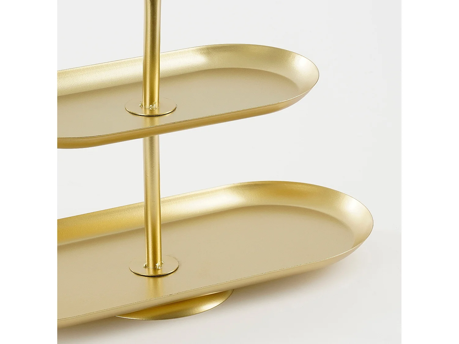 Etagère van ijzer - 38 x 17 x 37 - Goud - RAMA