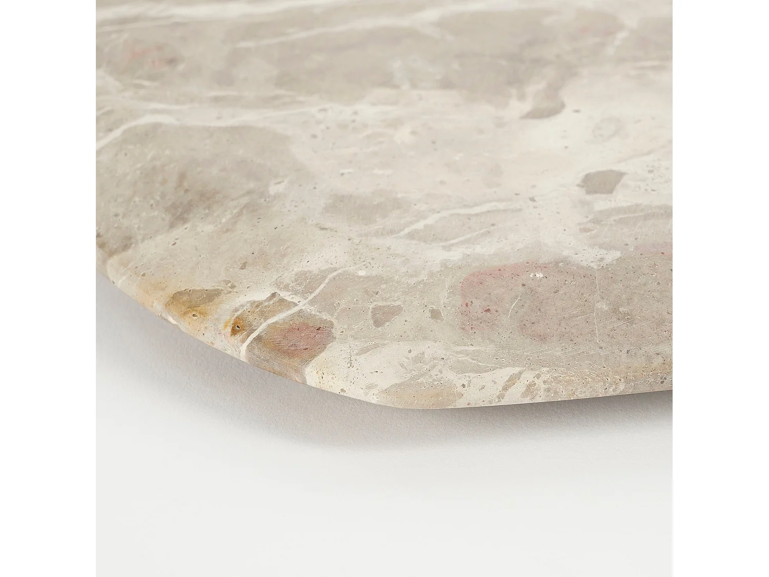 Snijplank van marmer - 40 x 20 x 2 - Beige - FINNOS