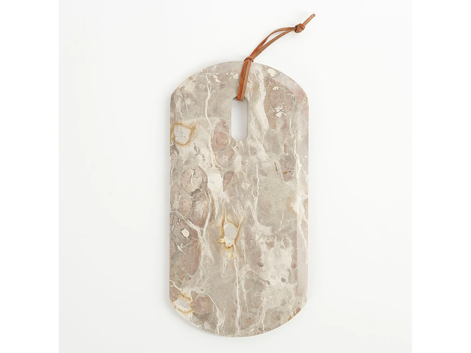 Snijplank van marmer - 40 x 20 x 2 - Beige - FINNOS