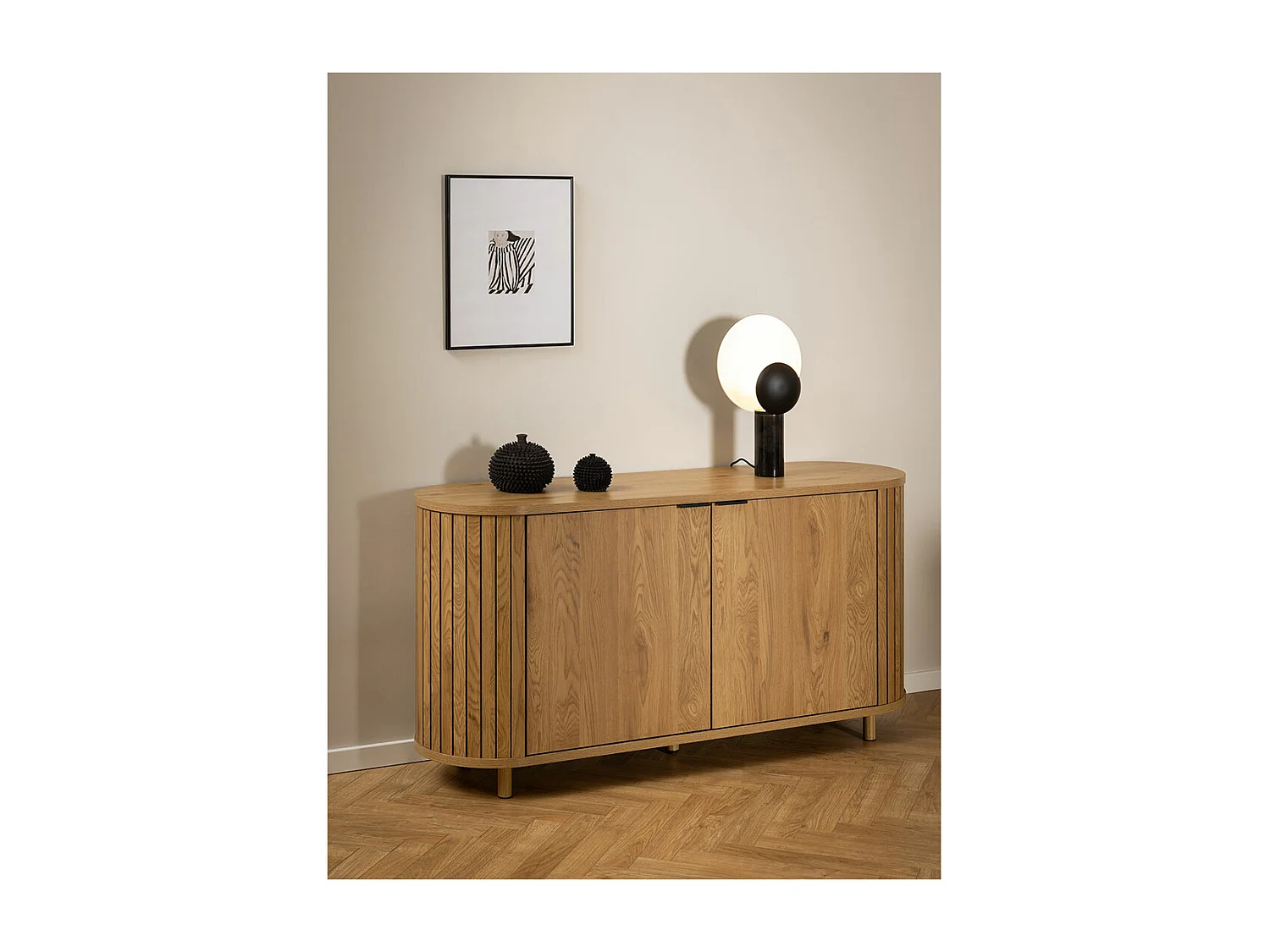 Colima Sideboard 2 Türen Eiche dekor.