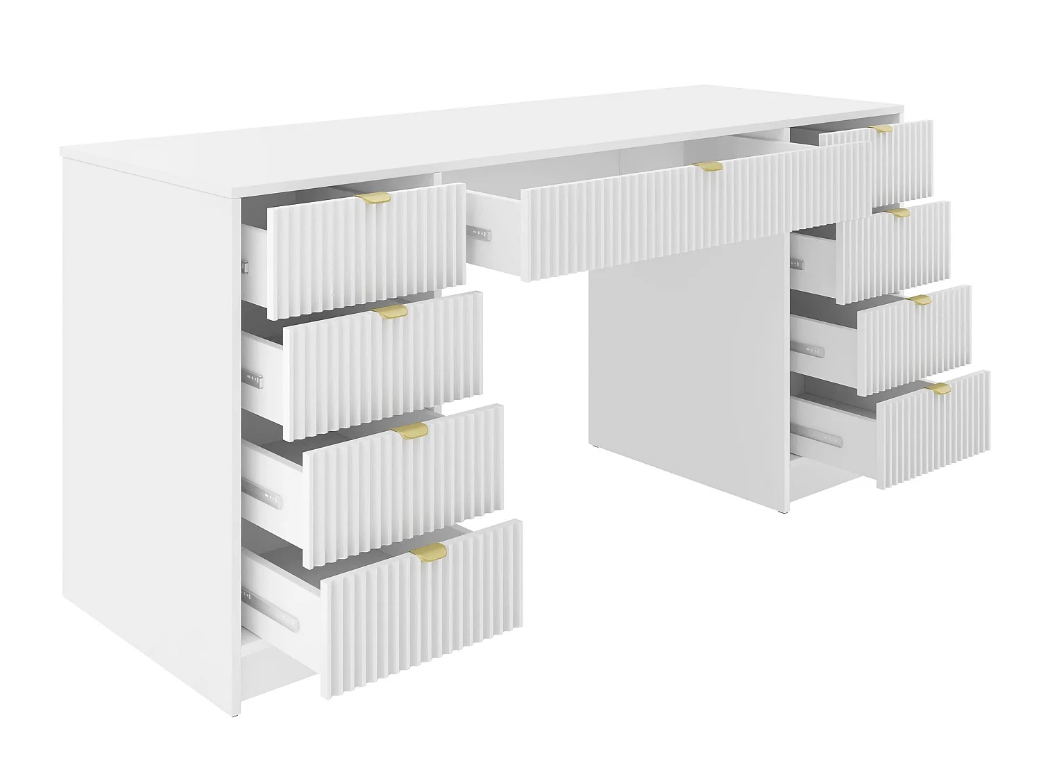 Bureau Comfivo Papilio I, Avec tiroirs, Nombre de tiroirs: 9, 8x15x6cm