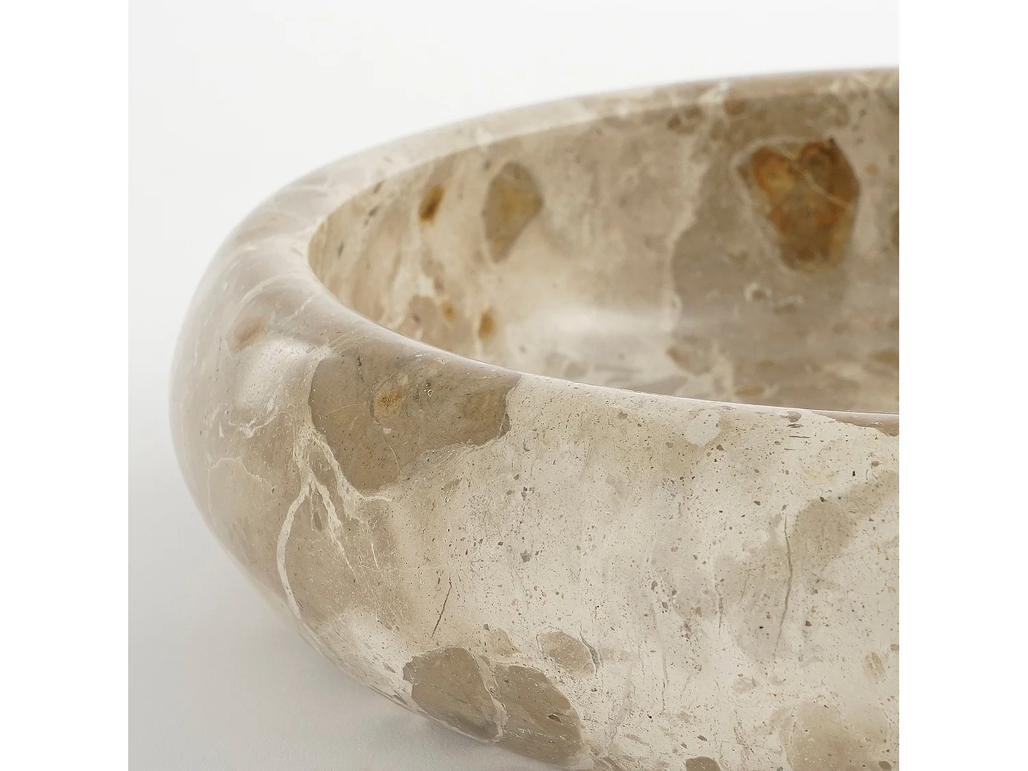 Piatto in  - 25 x 25 x 6 - Beige - FINNOS