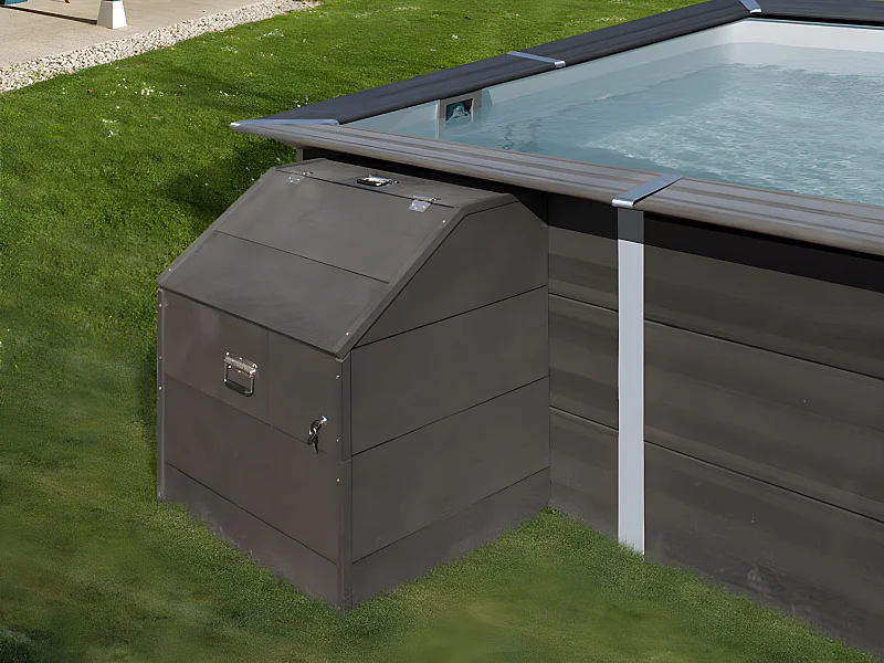 Coffre de filtration piscine composite hauteur 0,89 m - Gré