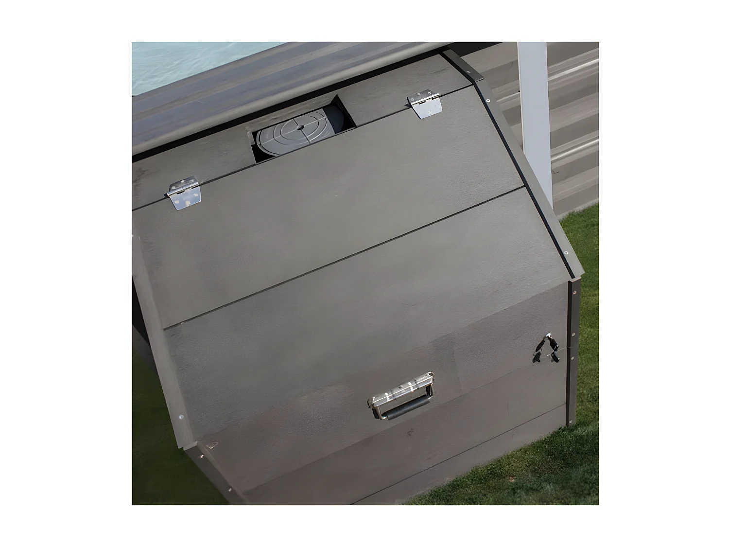 Coffre de filtration piscine composite hauteur 0,89 m - Gré