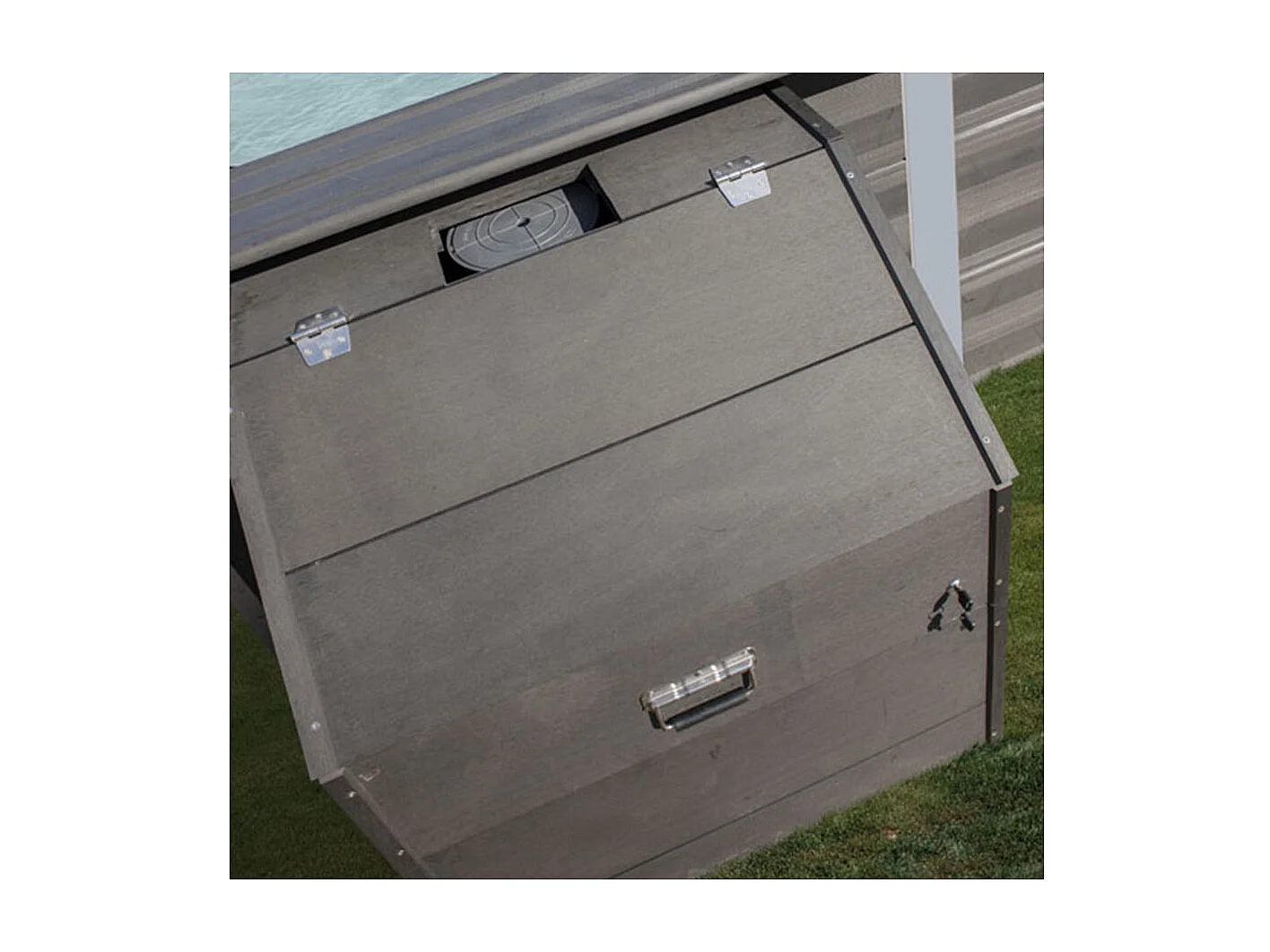 Coffre de filtration piscine composite hauteur 0,89 m - Gré