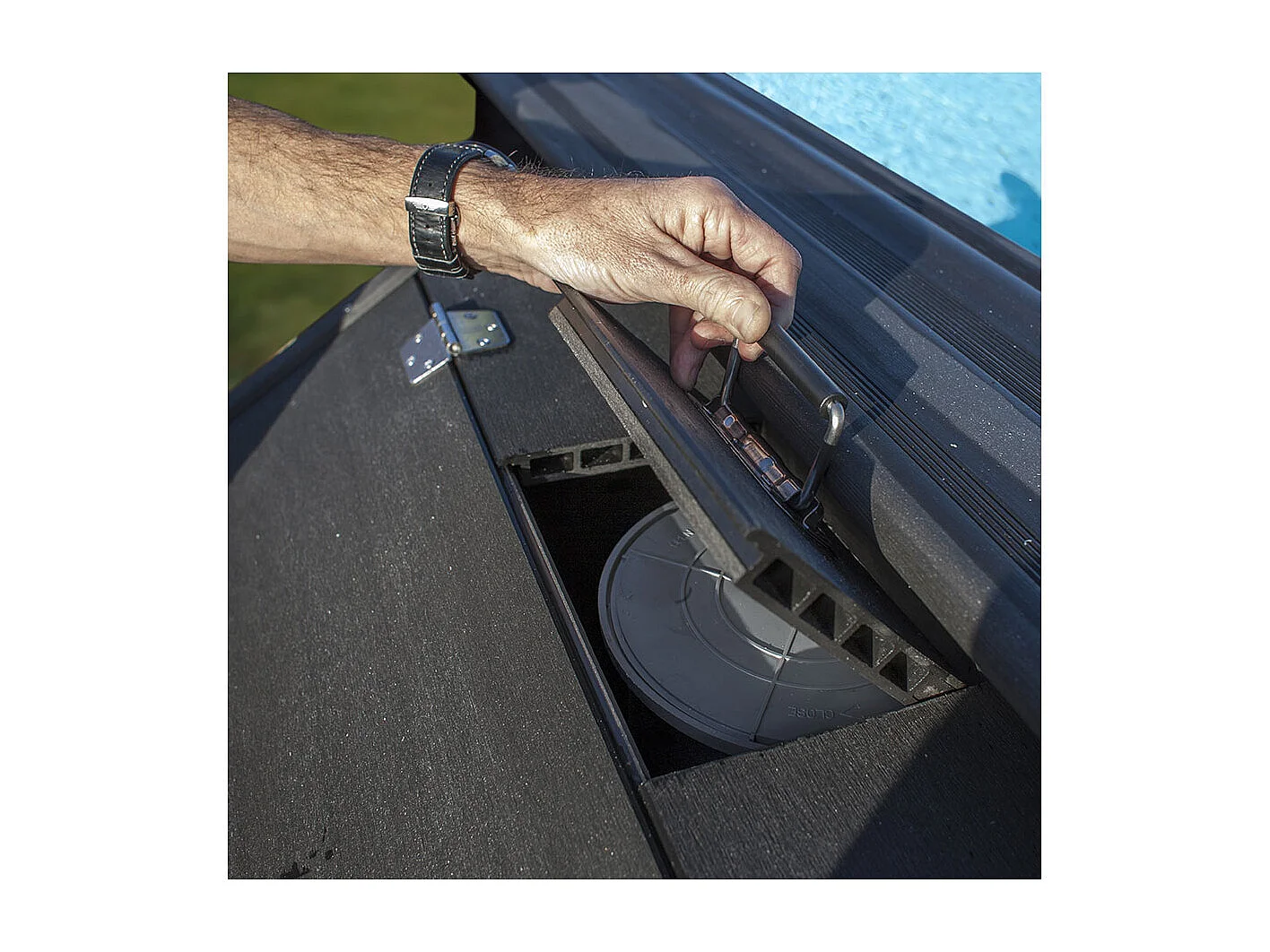 Coffre de filtration piscine composite hauteur 1,15 m - Gré