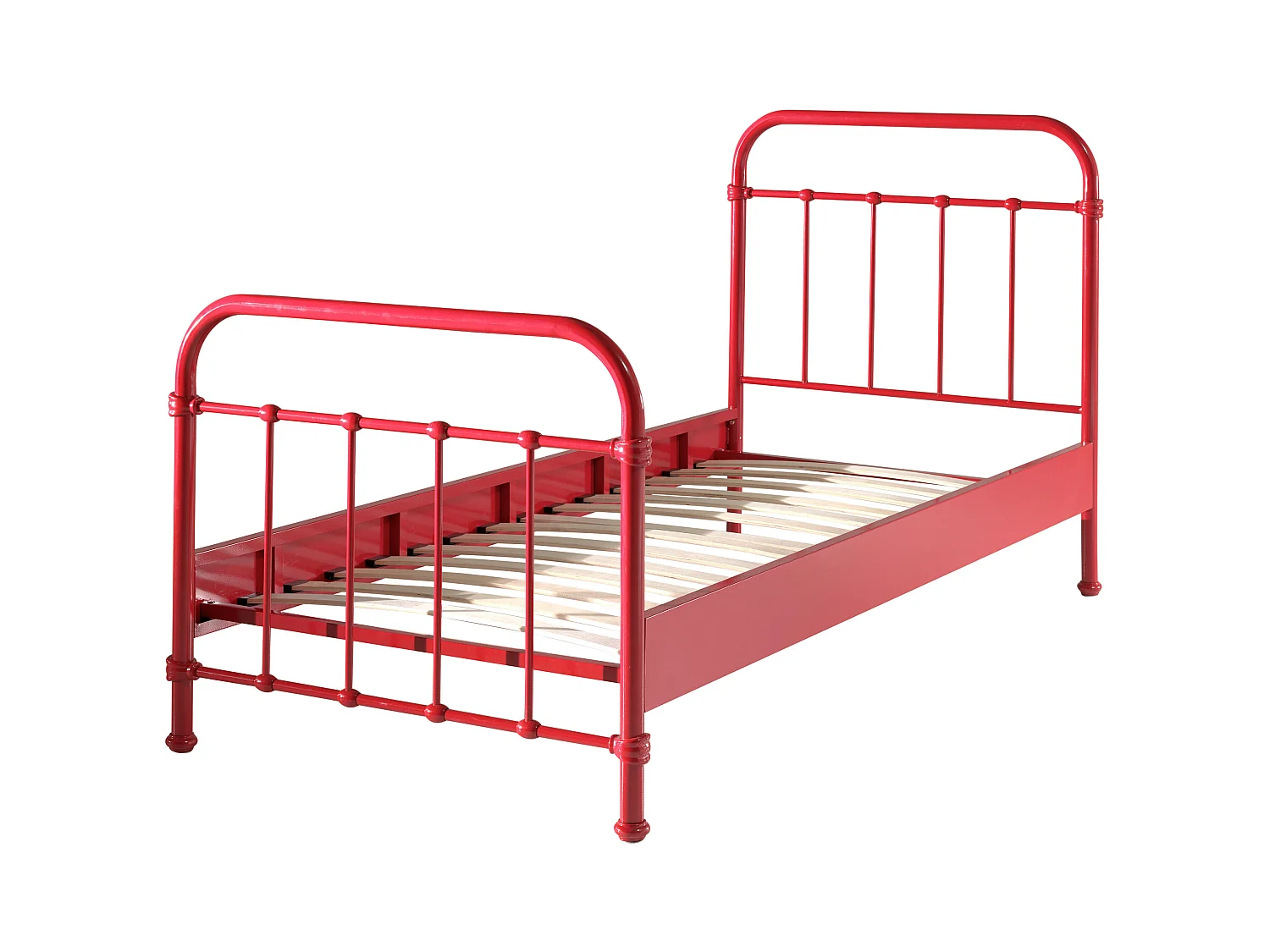 Cadre de lit NEW YORK BF005 90x200 cm Rouge