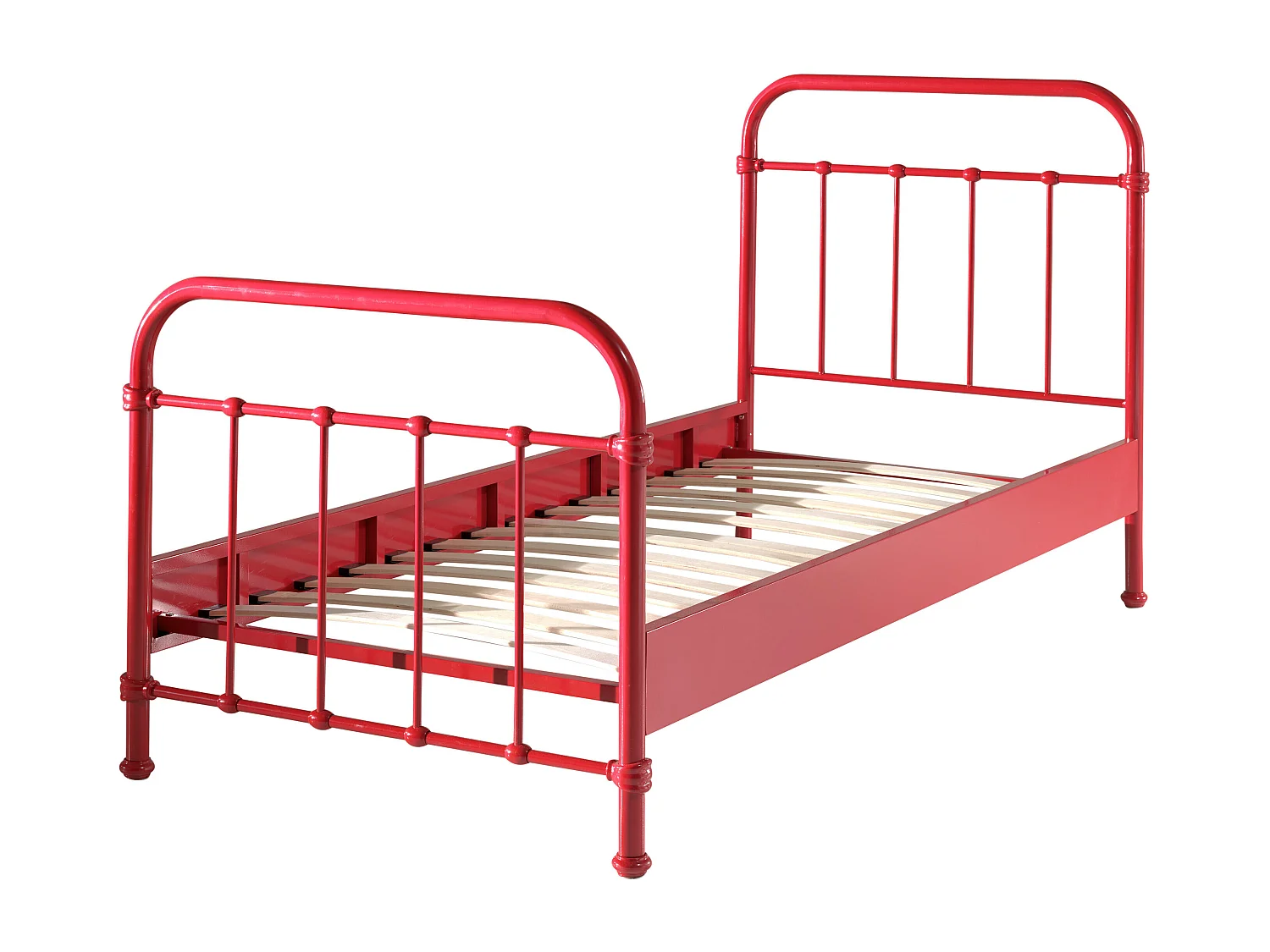 Estrutura cama NEW YORK BF005 90x200 cm Vermelho