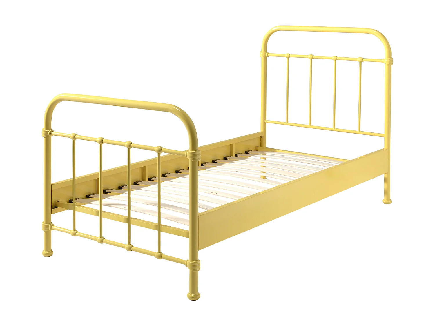 Estrutura cama NEW YORK BF005 90x200 cm Amarelo