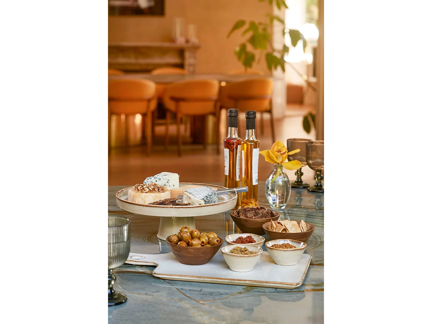 Alzata per torta in  - 28 x 28 x 11 - Beige - RACCO