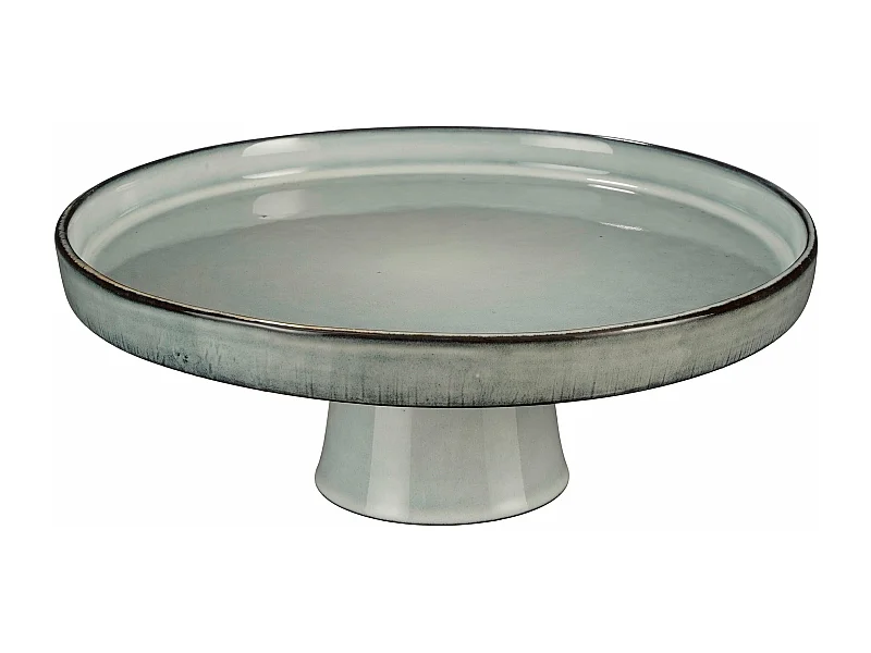 Tortenplatte aus Stein - 28 x 28 x 11 - Hellgrau - RACCO