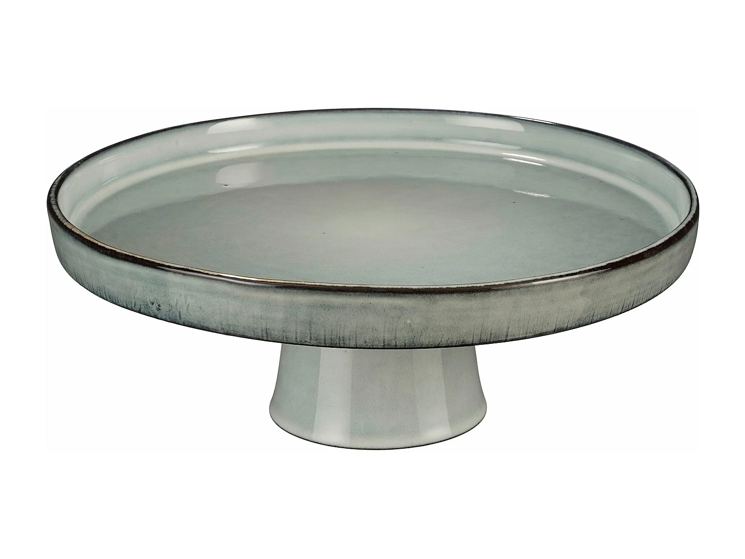 Tortenplatte aus Stein - 28 x 28 x 11 - Hellgrau - RACCO