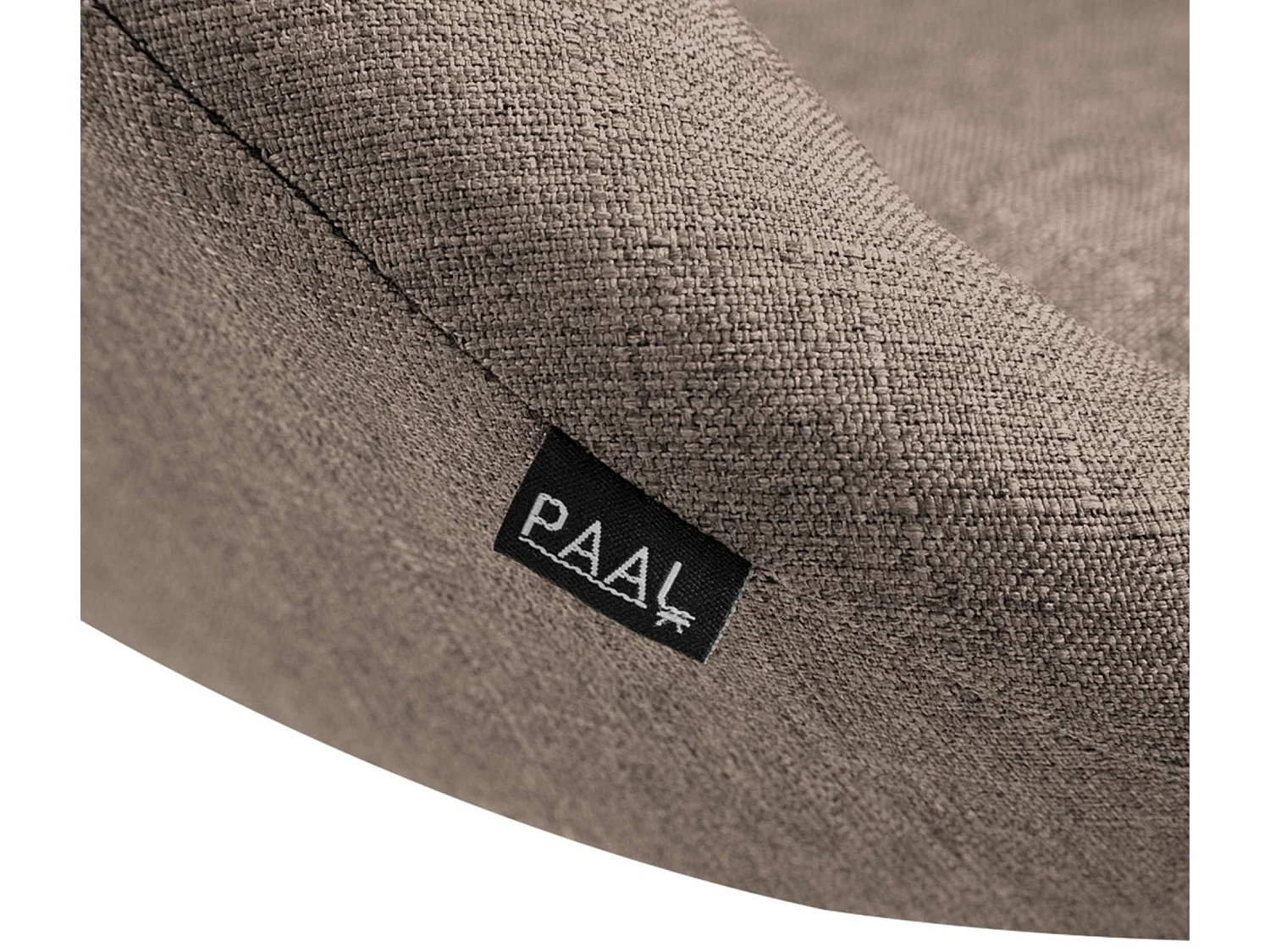 Barhocker - Stoff & Metall in Chromoptik - taupe - Miami V2